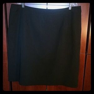 Relativity Black Pencil Skirt